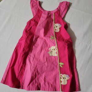 Gymboree Surf Adventure NWT 3T Koala Dress & Diaper Cover Set. Located A24